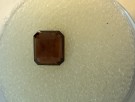 Zirkon rektangel fasetert 6,3 x 5,9 mm 1,6 ct  thumbnail